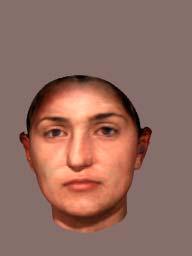 With additional classification of gender and skin-complexion, which may be based on the 3D face reconstruction, it would be possible to select