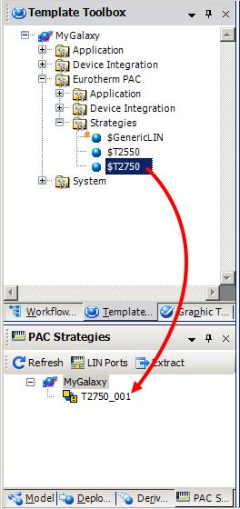 Stage 1: Creating A PAC Instrument Configuration select PAC Strategies from the View menu. The following figure shows the three ways of viewing the PAC Strategies view window.