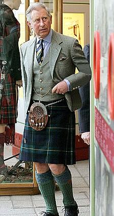 Once she made a skirt for prince Charles! http://i.dailymail.co.