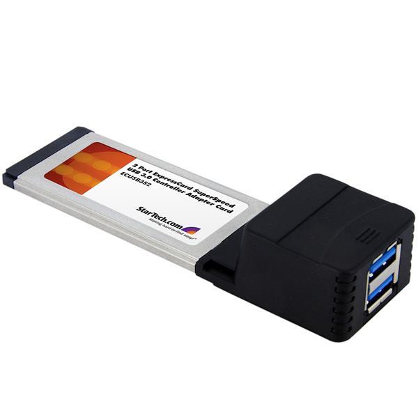 2 Port ExpressCard SuperSpeed USB 3.0 Card Adapter with UASP Support Product ID: ECUSB3S2 The ECUSB3S2 ExpressCard USB 3.0 Adapter lets you add two USB 3.