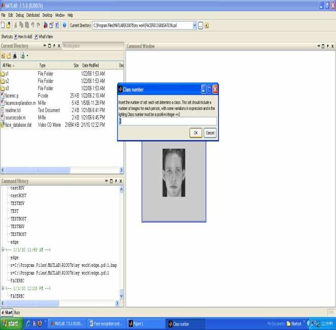 SCOPE FOR OPTIMIZATION IN FACE RECOGNITION The face s the commonly used bometrc characterstcs for person recognton.