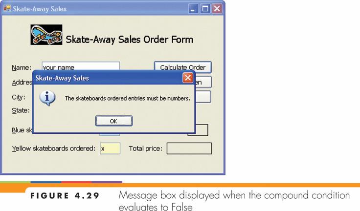 Modifying the Skate-Away Sales Application (continued)