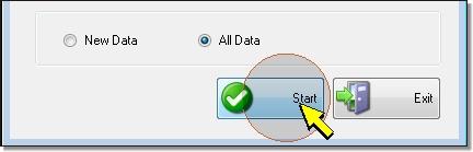 file. Finally, indicate if you wish to download all data in the memory for the selected table (All Data option) or only those