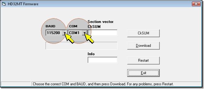 Using the 9CPRS232 cable, connect the COM PC port of the instrument to the computer in which the HD32MTLogger software is installed. 3. Turn the instrument on. 4.