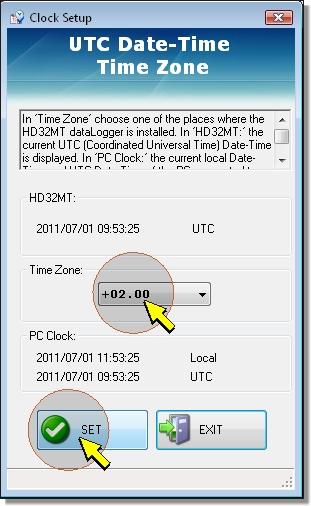 In the Time Zone field, select the time zone of your location.
