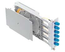 Used in Telecom or television distribution networks as cable termination for optical fiber