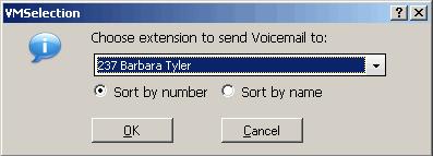 You re asked to confirm the transfer by clicking the Yes button in a confirmation dialog box.