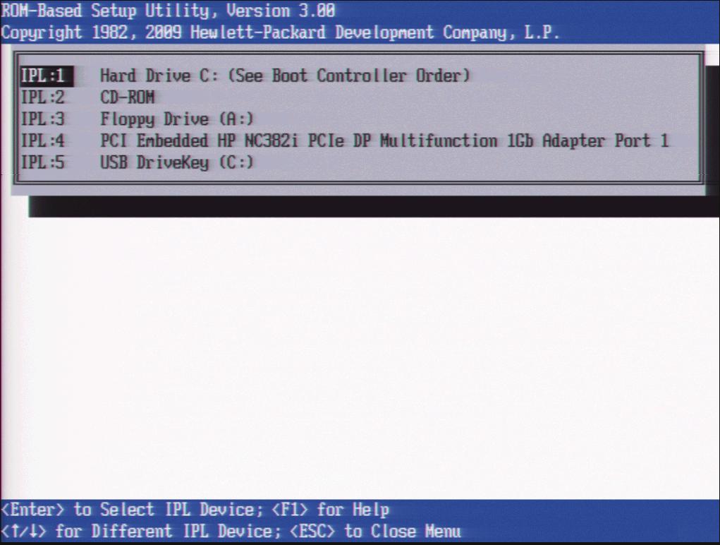 Figure 5 shows how to boot from RAID drives.