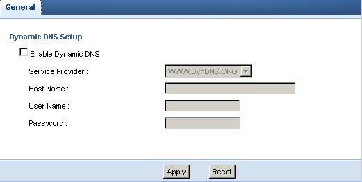 C HAPTER 16 Dynamic DNS 16.1 Overview Dynamic DNS (DDNS) services let you use a domain name with a dynamic IP address. 16.2 What You Can Do Use the Dynamic DNS screen (Section 16.