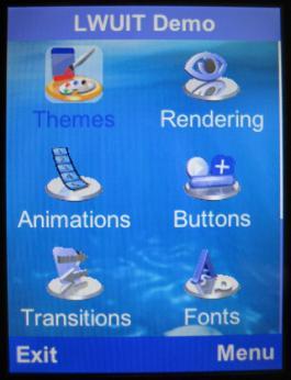Brand-able/theme-able Touch screen
