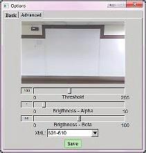 14. Display options advanced tab menu with brightness-beta values of 50 Fig. 15. The difference of light intensity due to changes in brightness-beta value of 50 from the default settings Fig. 16.