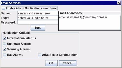 A 6 Getting tarted etting Up Automatic Notification by E-mail etting Up Automatic Notification by E-mail You can automatically send event notifications along with a copy of the current host