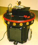 (+ servoed rotation) Robot SICK laser scanner 180