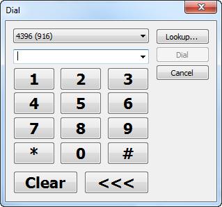 Making Outbound Calls from the Toolbar Note: When making outbound calls from the toolbar, you only need to enter the 10-digit number. You do not need to enter 9 or 1 in front of the phone number.