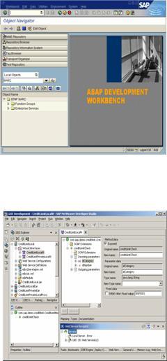 Providing Web Services in SAP NetWeaver 2004 WS Consumer.