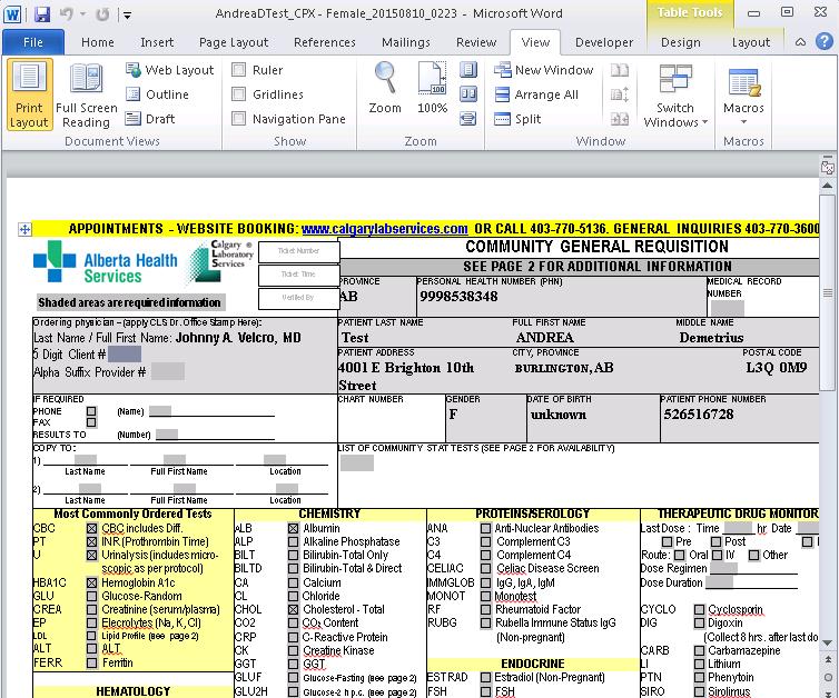 SMART Forms Workbook.book Page 3 Monday, October 26, 2015 11:44 AM Introduction Wolf EMR contains SMART forms for the most common provincial and regional requisition forms.