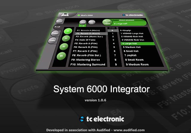 Interface and feature reference Interface overview Fig. 9.: Click/tap on the user interface elements to jump to the respective sections of the manual. System 6000 Integrator window top bar Fig. 10.