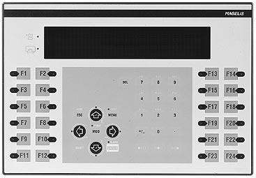 000 XBT-E014i10 With printer port and log See 24 10 12 24 Multilingual XBT-E014110 1.000 Terminals with 4 line display of 40 characters (fluorescent) See 24 10 12 24 Multilingual XBT-E016010 1.