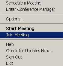 3 Enter your display name, select how you would like to join the voice portion of the meeting in the Quick Start menu and click Join