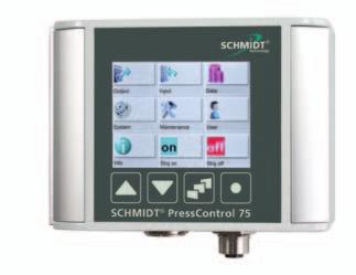 thanks to the touchscreen and additional handwheel ram control function with PressControl 600 and 5000 in combination with the ServoPress / TorquePress The integrated PLC allows programming of