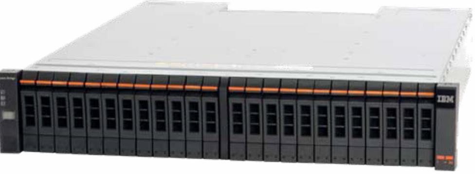 Figure 6: IBM System Flex V7000 Storage IBM Storwize V7000 The IBM Storwize V7000 disk system is a multi-faceted solution that consists of both hardware and software components.