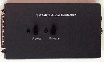 SatTalk II Audio Controller Mounting plate available for permanent mounts Sub-D37 Connector & Pins Provided with Audio Controller Can be configured into intercom system (No Privacy) Privacy to