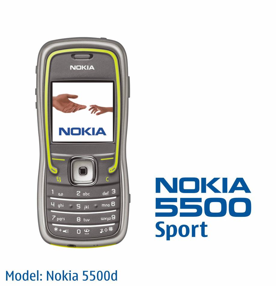 Nokia 5500 Sport User