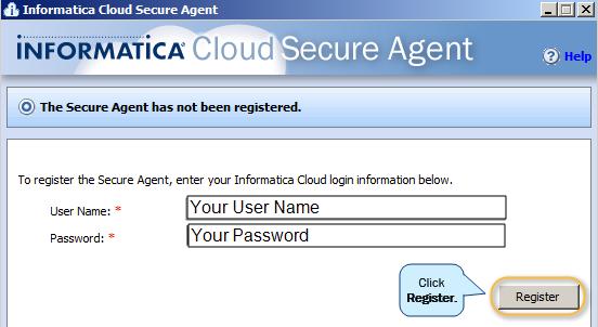 The Secure Agent registers and starts up, and then begins the upgrade process.