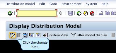 In the Display Distribution Model window, click the