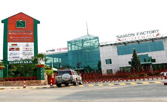 SAI GON FACTORY OUTLET MALL (SFOM): Location: Dong Hoa Town, Di