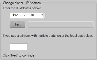 Now enter your machine s IP address (for example 192.