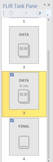 When we first started designing the template we added a second DATA section called IR
