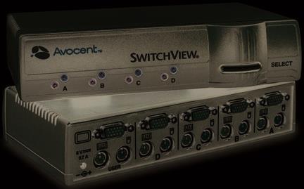 KVM switching systems provide access and control of multiple racks of servers from a single console, as well as control from remote locations.