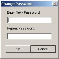 CHAPTER 2: PARAGON II SYSTEM CONTROLLER ADMIN 25 3. Click Change and the Change Password window appears.