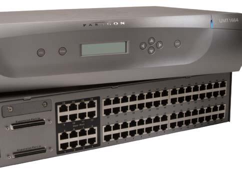 FEATURES AND BENEFITS Paragon II is an enterprise-class Cat5 analog KVM solution that provides up to 64-users with secure, real-time access and