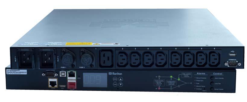 BRANCH CIRCUIT MONITORS TRANSFER SWITCHES Raritan s intelligent Branch Circuit Monitoring (BCM) system allows you to fully utilize your power infrastructure and manage capacity as your data center
