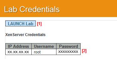 Other accounts used for specific lab exercises training\citrixuser1 Password1 Alternate user account when testing delegated admin rights.