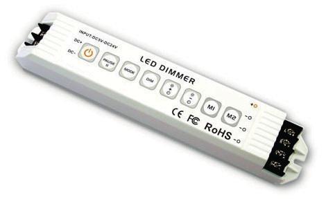 LED strips & controllers > LED touch controllers > RGB controllers LED touch controller Dimmer and bicolor remote control - Dimming remote control - 2.