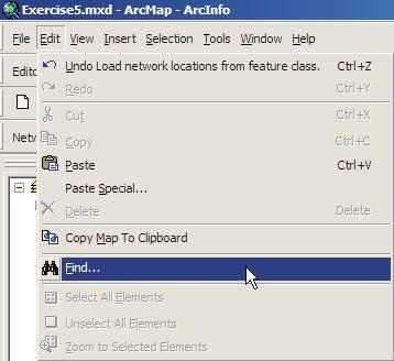 Click Incidents(0) on the Network Analyst Window to select it as the feature layer to
