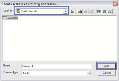 gdb file geodatabase within the Exercise9 folder. 6. In the Saving Data dialog box, type Patients in the Name text box and click Save. 7. In the Geocode Addresses dialog box, click OK. 2.