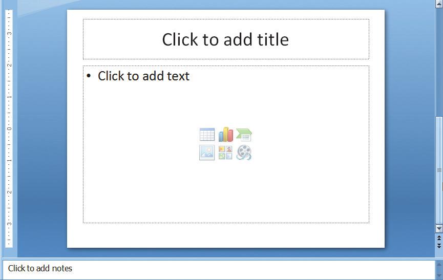 LESSON 15 Getting Started with PowerPoint Essentials 4. Click the New Slide button arrow. The slide layout options shown in Figure 15 8 appear.