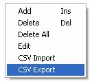 Note You cannot have Excel open with the CSV file during the import as Excel will lock the file for exclusive use. First close the file in Excel, and then proceed with the import.