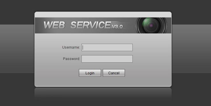 See below: Step 3: Login to the camera with the default credentials By default, the username is admin and