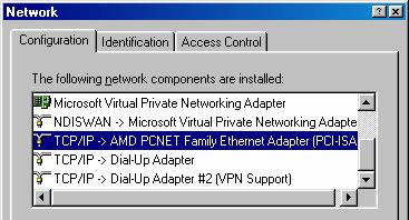 Configuring Windows for IP Networking To establish a communication between your PCs and TT5800/TT2400, you will need to set up a static IP address for your computer first.