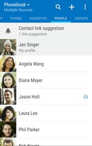 Contacts The Contacts application lets you store and manage contacts from a variety of sources, including contacts you enter and save directly in your phone as well as contacts synchronized with your