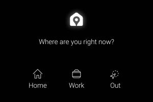 On the Home screen, swipe right or left until you see the HTC Sense Home widget. 2. On the widget, tap > > > Set locations. 3. Tap the address area to search for the address you want to set. 4.