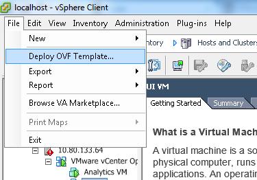 Using the vsphere Client (Windows-based