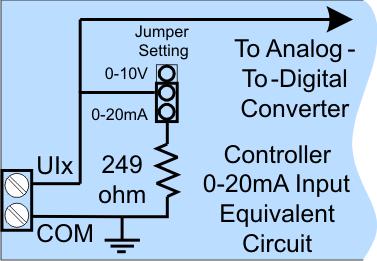 Figure 18: Voltage Input Transducer with Its Own Power Source Figure 14: Current Input 3-Wire Transducer, Externally Powered Use the Figure 15 configuration for a transducer powered by its own power