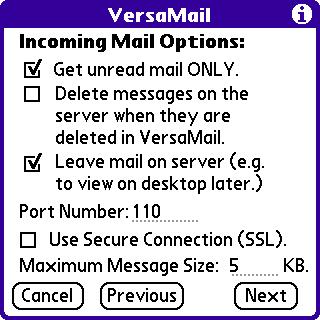 mail settings or tap on done to exit as shown in figure 5.1.5. Figure 5.