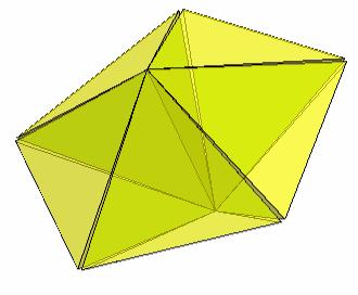 Regular Tetrahedron Unlike 2D, regular tetrahedron does not tile three-dimensional